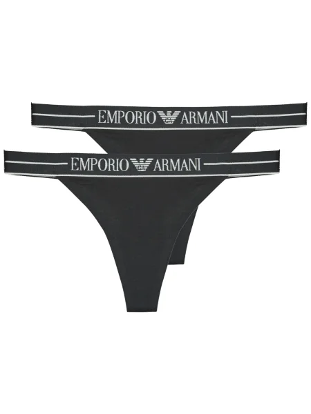 Emporio Armani Underwear Set de tanga﻿ negru