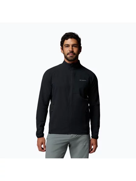 Hanorac din fleece Columbia din fleece negru