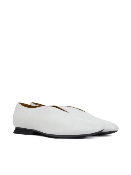 Pantofi cu toc Camper alb