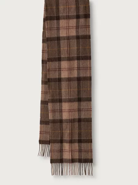 Barbour šal volneni rumena