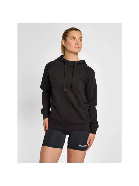Bluza fitness Hummel red Heavy z kapturem czarna