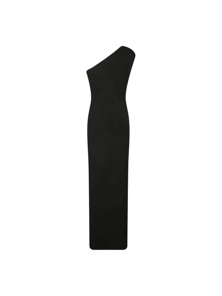 Dzianinowa sukienka Elisabetta Franchi czarna