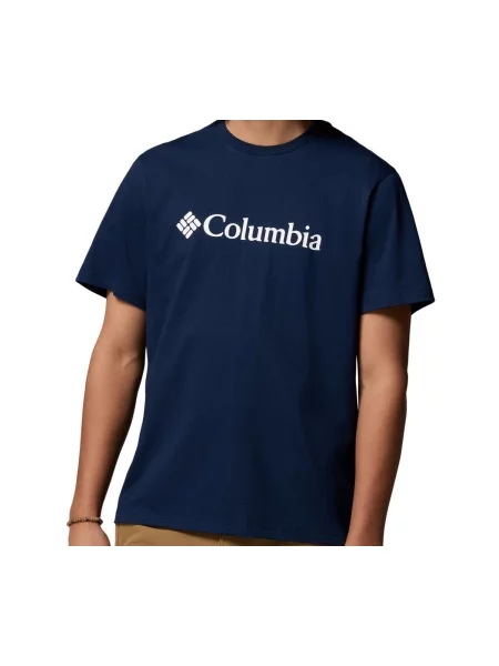 Tricou Columbia cu autograf albastru