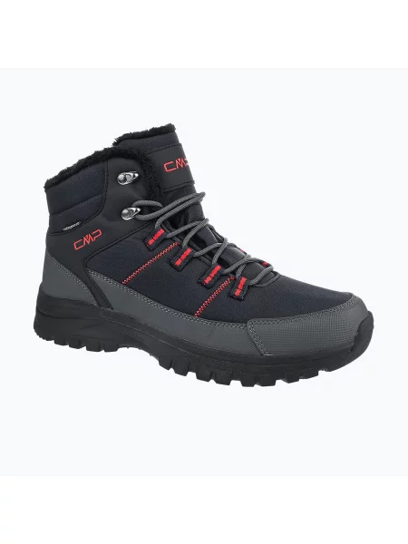 Buty trekkingowe CMP Auryl Mid Waterproof granatowy czerwony 40 szary