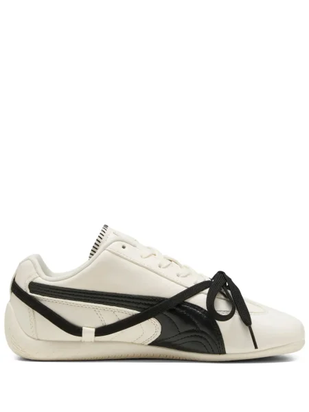 Sneakerși Puma din piele alb