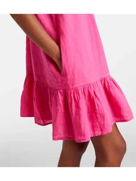 Rochie Velvet de in roz