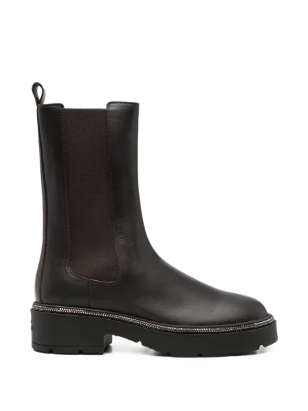 Botine chelsea Rene Caovilla maro