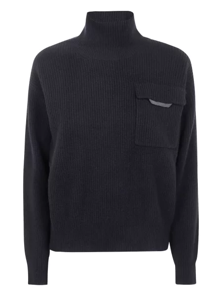 Pulover Brunello Cucinelli negru