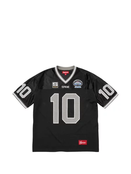 Футбол риза Supreme от джърси черно