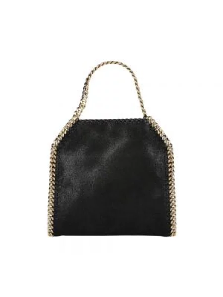 Mała mały torebka na łańcuszku Stella Mccartney elegancka czarna