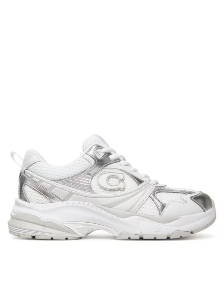Sneakersy Coach białe