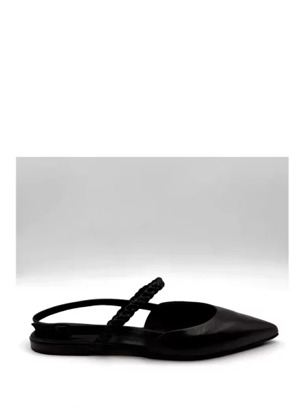 Pantofi cu toc Pomme D´or fără toc negru