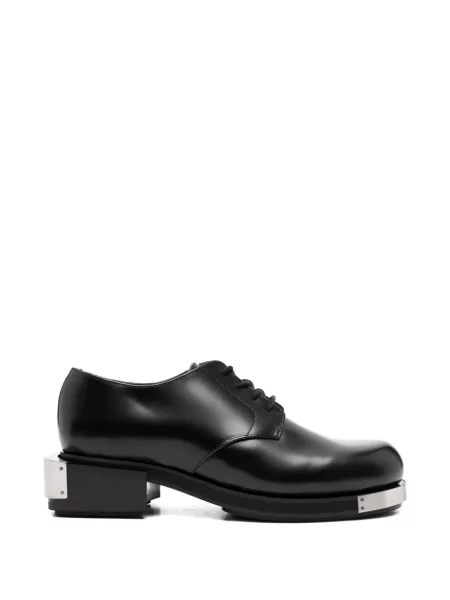 Pantofi derby Gmbh cu șireturi din dantelă negru