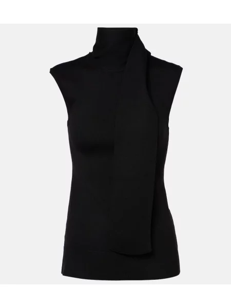 Fular Toteme de lână negru