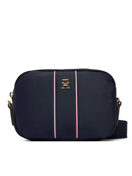TOMMY HILFIGER Válltáska tengerészkék / piros / fehér kék