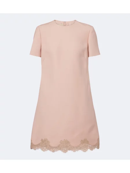 Rochie Valentino din dantelă roz