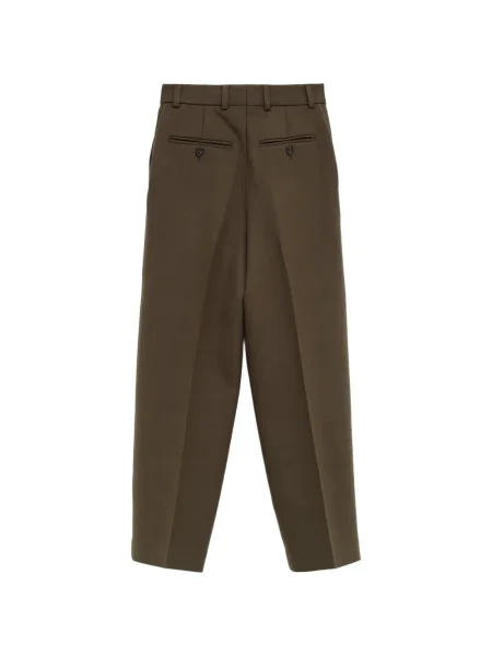Pantaloni Toteme plisate maro