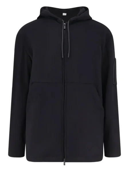 Суичър с качулка Hevo черно