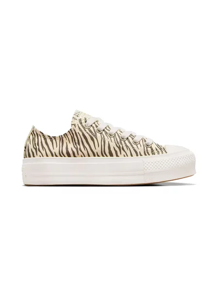 Converse Chuck Taylor All Star Lift Animal Print Kobiety Buty sportowe Converse Size: brązowy