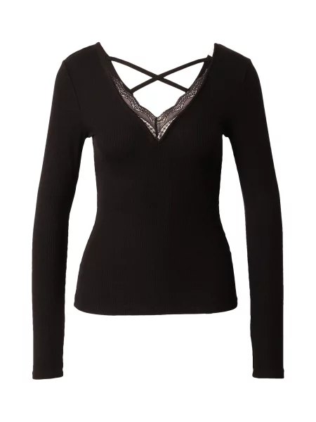 ABOUT YOU Tricou Christina' negru