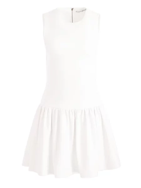 Rochie mini Alice + Olivia de costum alb