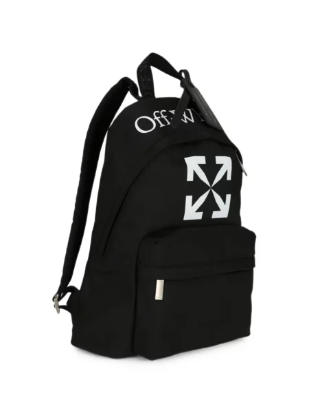 Rucsac Off-white cu imagine alb