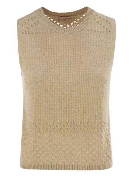 Top Mc2 Saint Barth bez rękawów