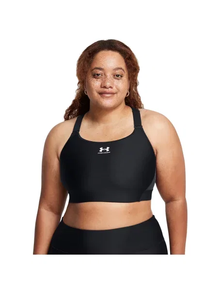 Tréningová podprsenka Under Armour HeatGear Armour High black/white čierna