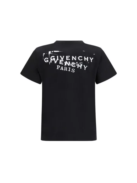 Koszulka Givenchy z nadrukiem czarna