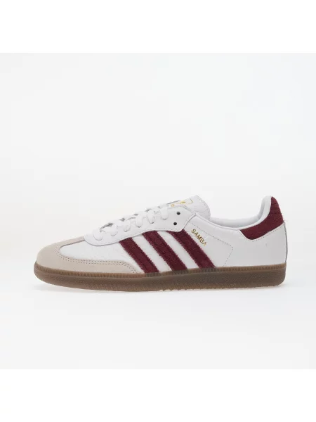 Trampki adidas Samba OG Ftwr White/ Maroon/ EUR 41 białe