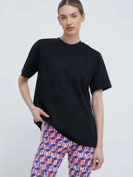 Tricou New Balance Athletics Jersey T-Shirt Black XS negru