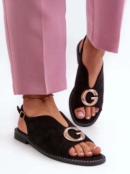 Sandale S. Barski negru