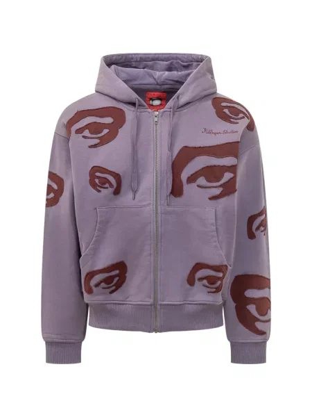 Hanorac cu glugă Kidsuper violet