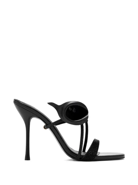 Sandale Cult Gaia cu model floral negru