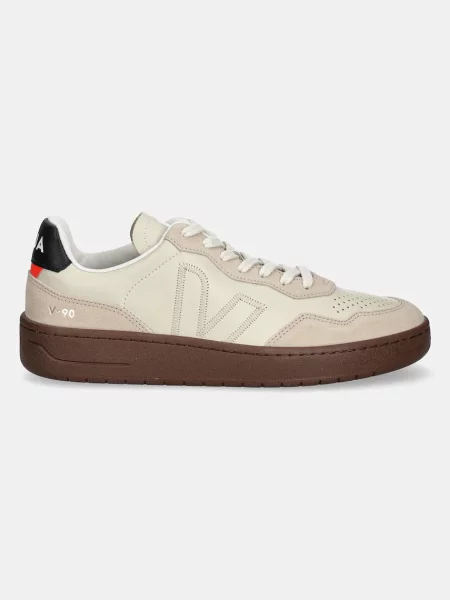 Sneakersy Veja skórzane beżowe