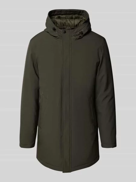 Parka o kroju regular fit z kapturem model ‘Madeston’ Matinique oliwkowa