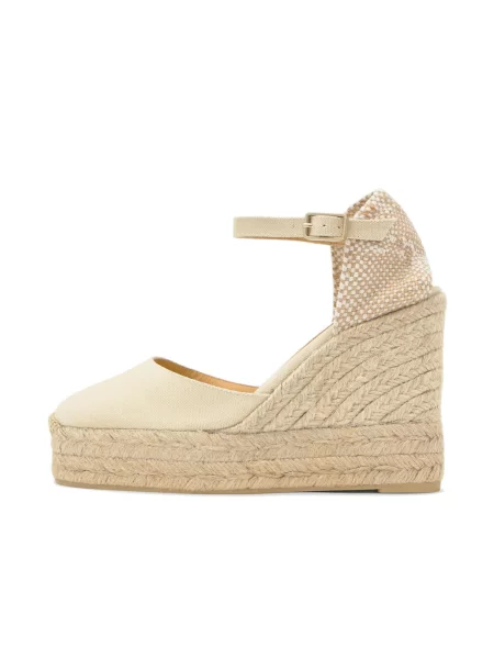 Castañer Espadrilky Carol světle béžová