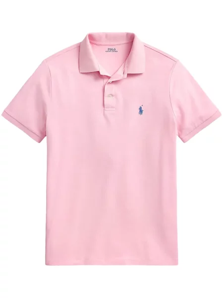 Polo Polo Ralph Lauren cu broderie roz