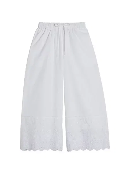 Cropp pantaloni Simone Rocha alb