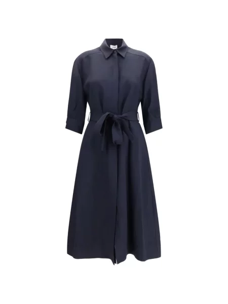 Sukienka midi Parosh garniturowa niebieska