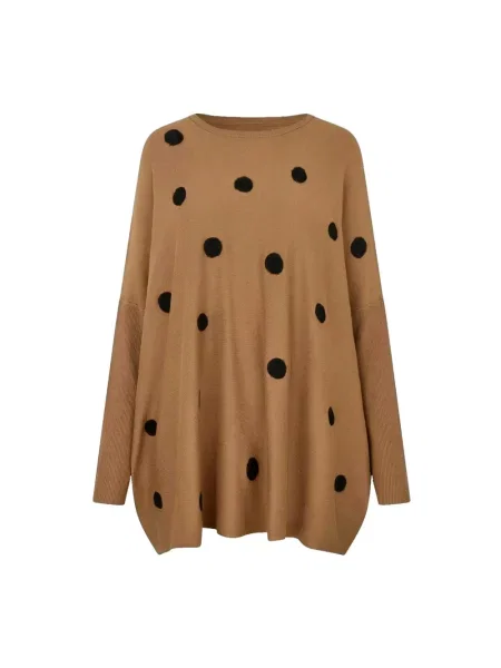Sweter Masai brązowy