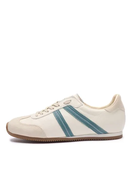 RYŁKO Tenisky krémová / kobaltová modř