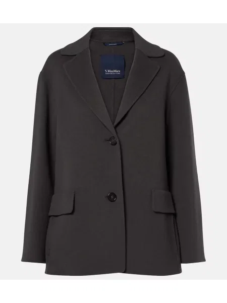 Geacă 's Max Mara de lână gri