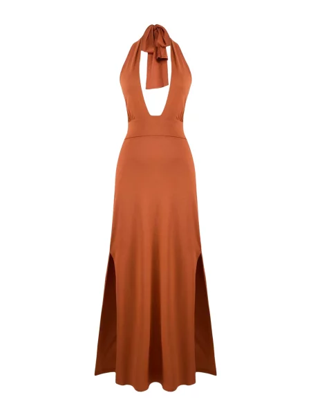 Trendyol Rochie ruginiu roșu