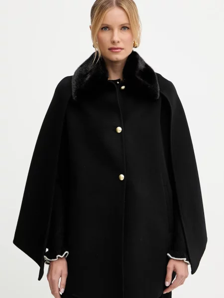 ERMANNO Firenze płaszcz czarny