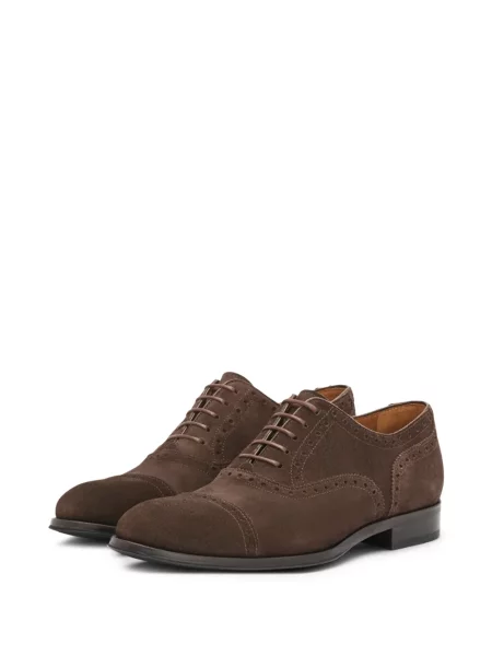 Oxford Lottusse din țesătură twill maro
