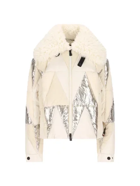 Jeździć na nartach kurtka narciarska Moncler Grenoble ocieplana