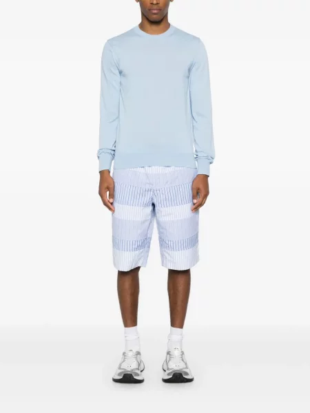 Cămașă Comme Des Garçons Shirt cu decolteu rotund albastru