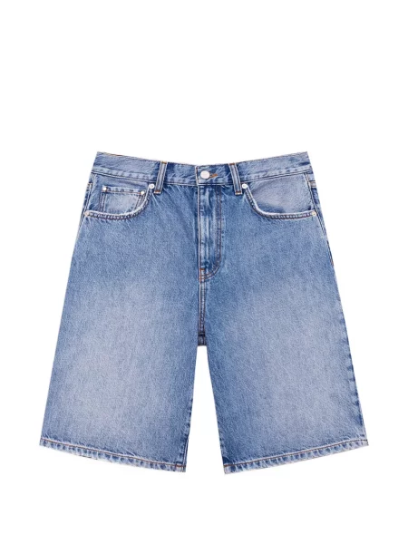 Pantaloni scurți din denim Anine Bing albastru