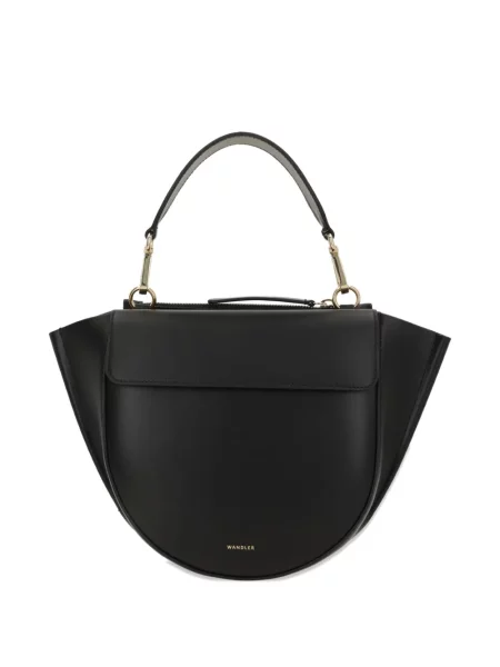 Geanta de piele Wandler din piele negru